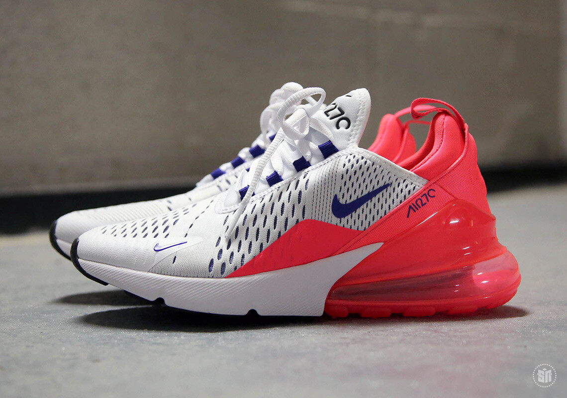 nike air max 270 blanche et rouge