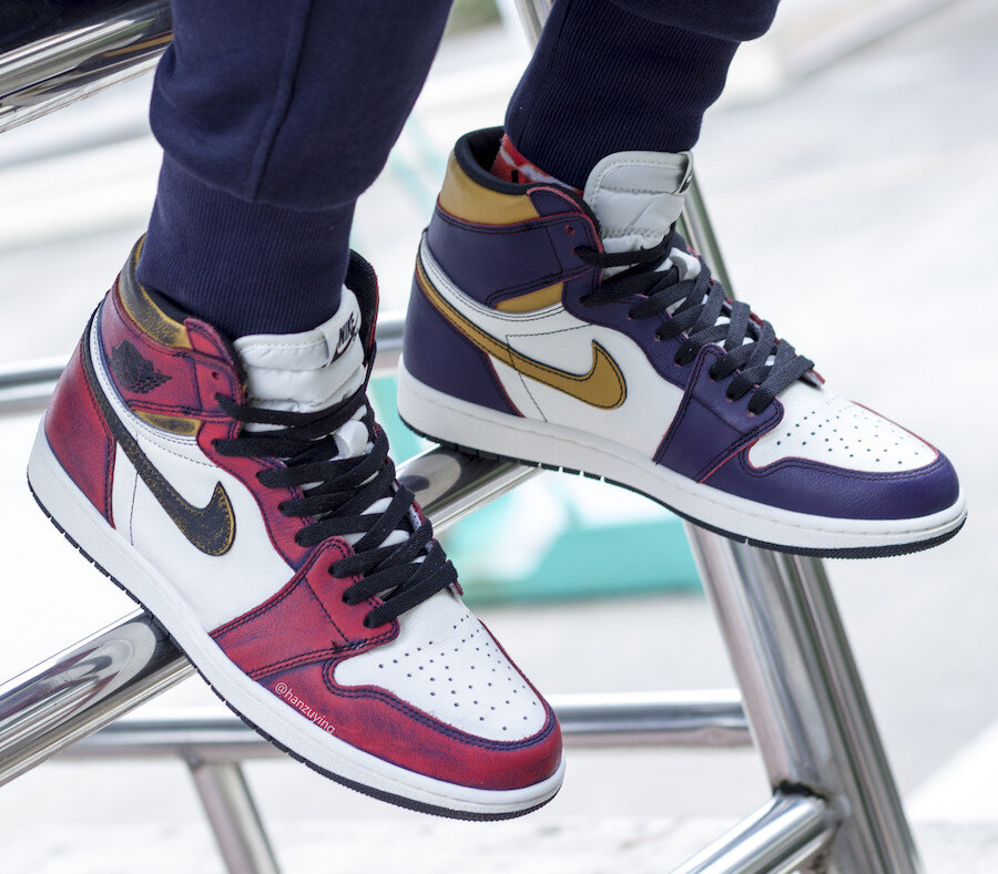 sb aj1 lakers