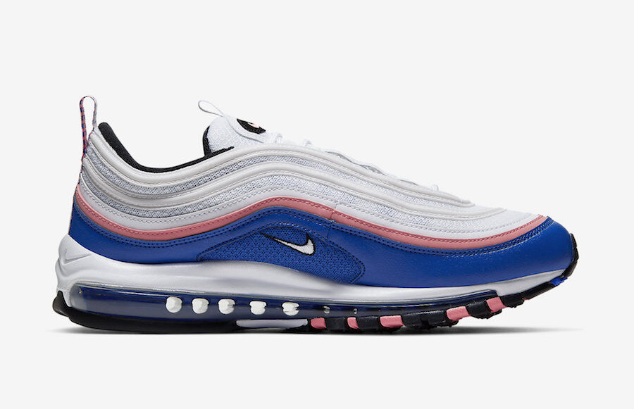 buy \u003e air max 97 white blue pink, Up to 